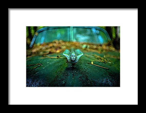 Vintage Framed Print featuring the photograph Vintage Cadillac Ornament by Rod Kaye