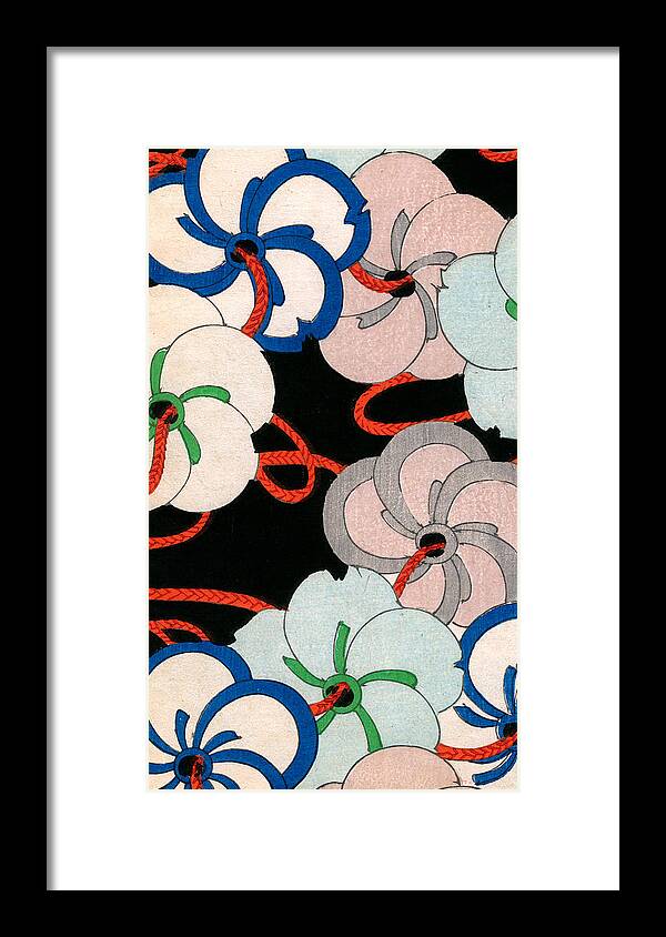 Camellia Framed Print featuring the painting Vintage Japanese illustration of camellias by Japanese School