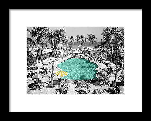 Miami Framed Print featuring the photograph Vintage Miami by Andrew Fare