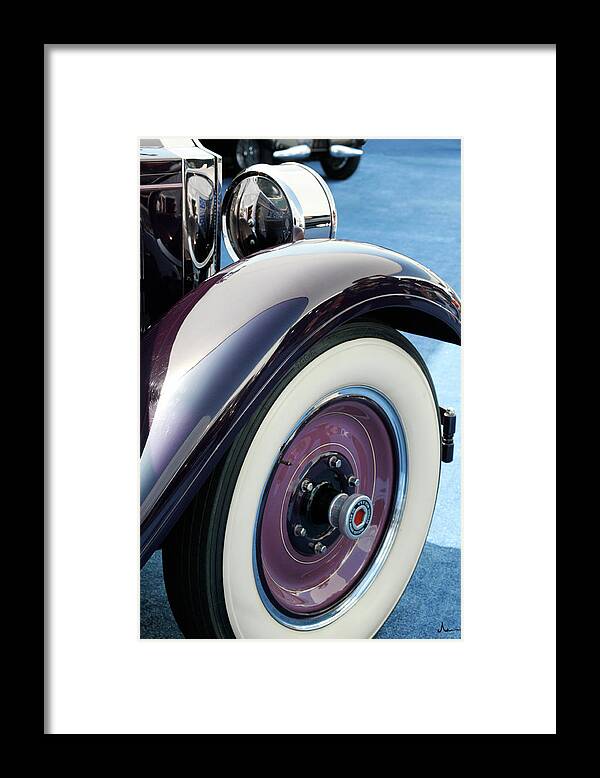 Violet Packard Framed Print featuring the photograph Violet Packard by Ave Guevara