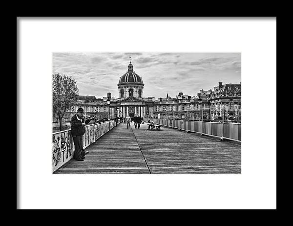 Violin Framed Print featuring the photograph Violin Player by Hugh Smith