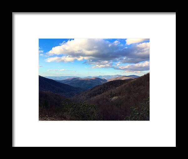 Landscape Framed Print featuring the photograph Vista by Richie Parks