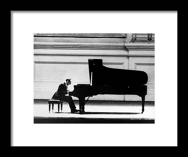 1966 Framed Print featuring the photograph Vladimir Horowitz by Granger