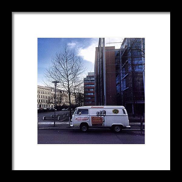 Vintage Framed Print featuring the photograph Volkswagen T2 // Leipzig

#leipzig by Berlinspotting BrlnSpttng