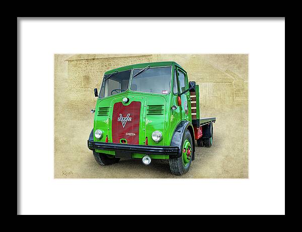 Truck Framed Print featuring the photograph Vulcan by Keith Hawley