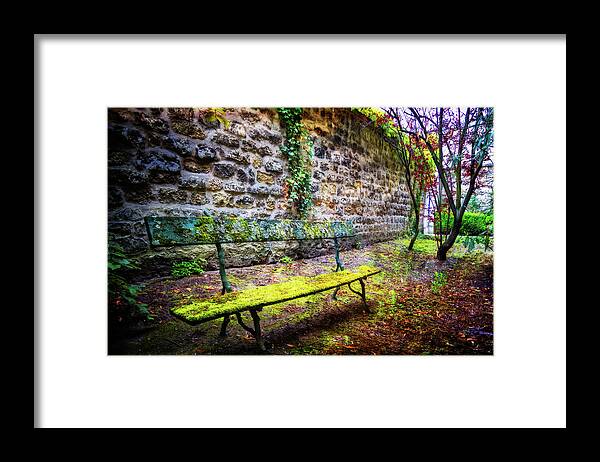 French Framed Print featuring the photograph Waiting by Debra and Dave Vanderlaan