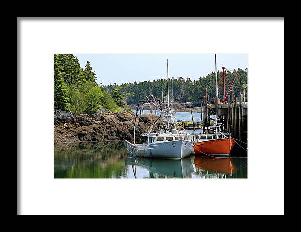 New Brunswick Framed Print featuring the photograph Waiting for the Tide by Holly Ross