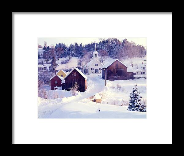 Waits River Framed Print featuring the photograph Waits River VT #1 by George Robinson