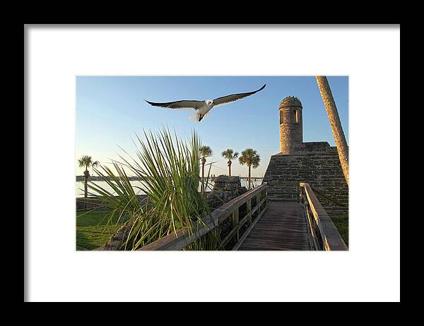 Spanish Framed Print featuring the photograph Walk To The Fort by Robert Och