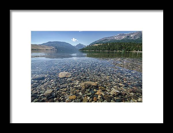 Wallowa Mountains Framed Print featuring the photograph Wallowa Lake No.1 by Margaret Pitcher