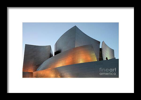 Frank Gehry Framed Print featuring the photograph Walt Disney Concert Hall 19 by Bob Christopher