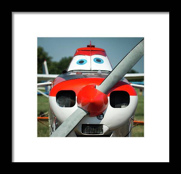 Airplane Framed Print featuring the photograph Wanna Fly? by James Barber