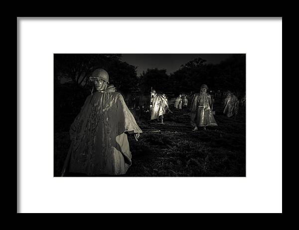 Washington D.c. Framed Print featuring the photograph War Ghosts by Tim Stanley