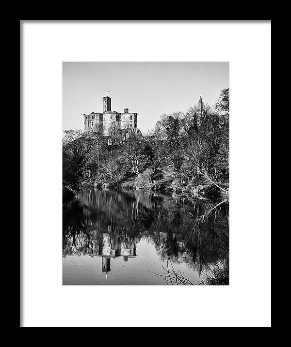 Castle Framed Print featuring the photograph Warkworth Castle by John Paul Cullen