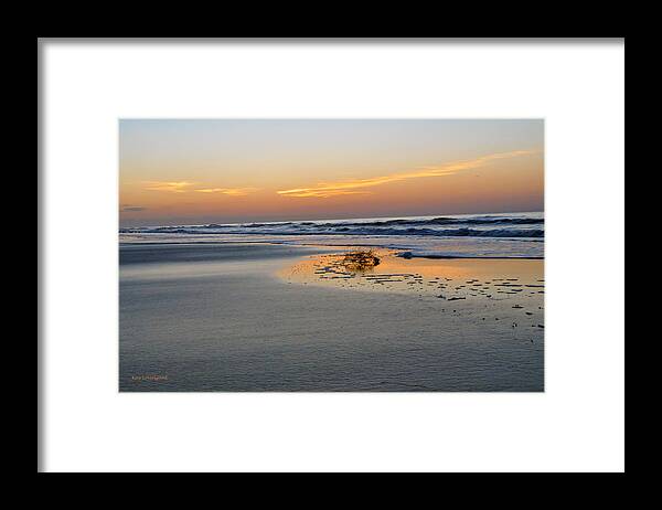 Sand Framed Print featuring the photograph Washed Up by Kay Lovingood