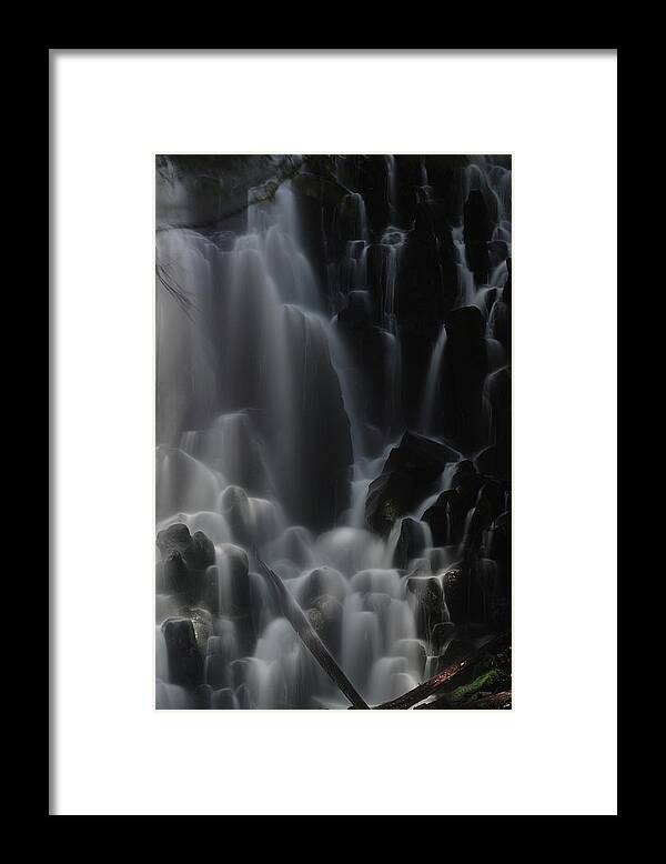Waterfall Framed Print featuring the photograph Watchers by Ken Dietz