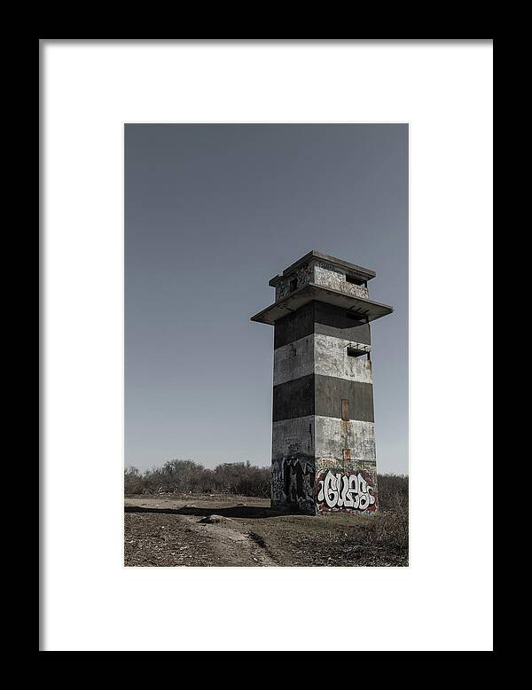 Tower Fort Cape Cod Ma Mass Massachusetts Outside Outdoors Watch Watchtower Framed Print featuring the photograph Watching by Brian Hale