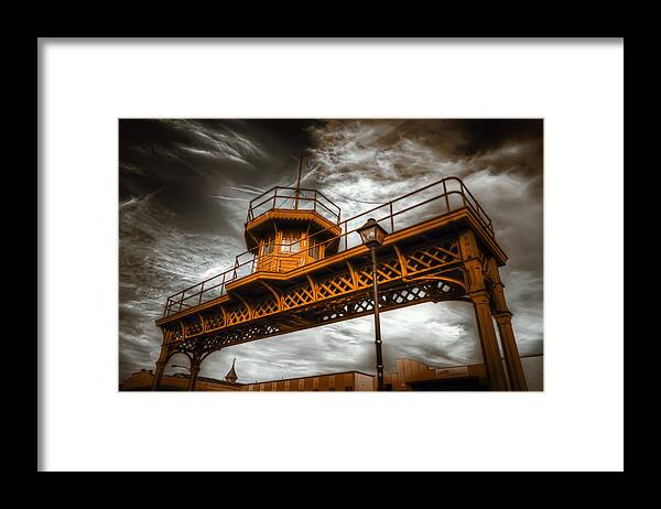 Watchtower Framed Print featuring the photograph All Along The Watchtower by Wayne Sherriff