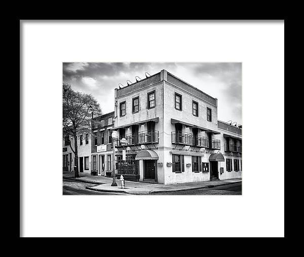 Historic District Framed Print featuring the photograph Water and Market by Paul Schreiber