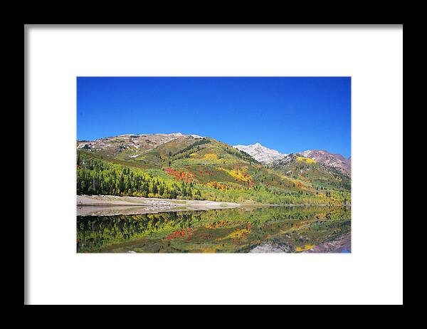 Autumn Framed Print featuring the photograph Water by Mark Smith