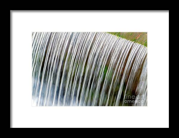 Water Framed Print featuring the photograph Water Power by William Norton