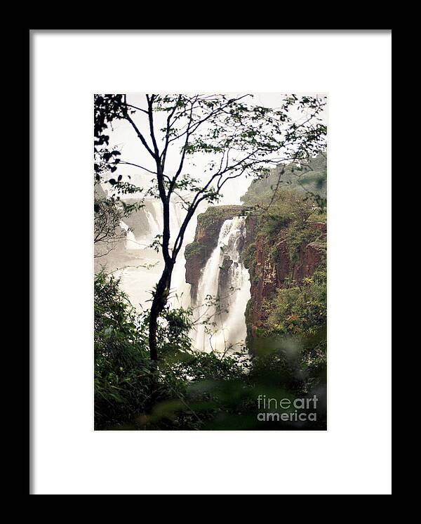 Landscape Framed Print featuring the photograph Waterfall 7 by Balanced Art