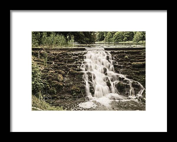 Water Framed Print featuring the photograph Waterfall by JT Photography