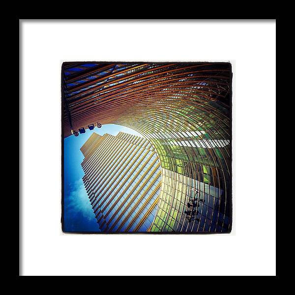 Building Framed Print featuring the photograph Wave #architecture #building by Alexis Fleisig