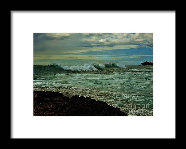 Wave Framed Print featuring the photograph Wave Surge by Craig Wood