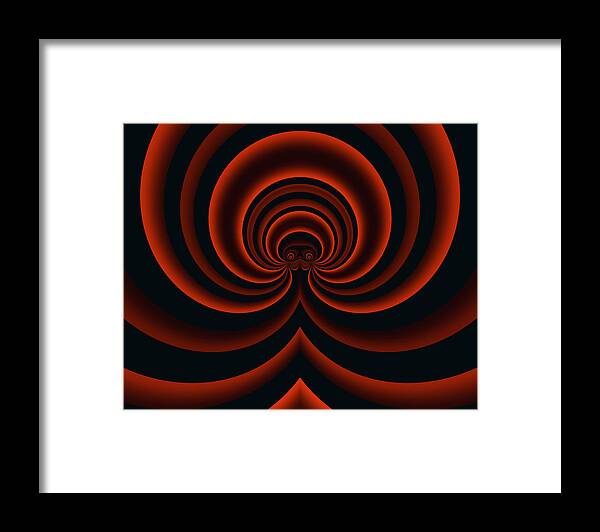 Vic Eberly Framed Print featuring the digital art Welcome by Vic Eberly