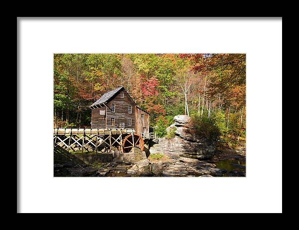 West Virginia Framed Print featuring the photograph West Virginia Mill by Steve Stuller