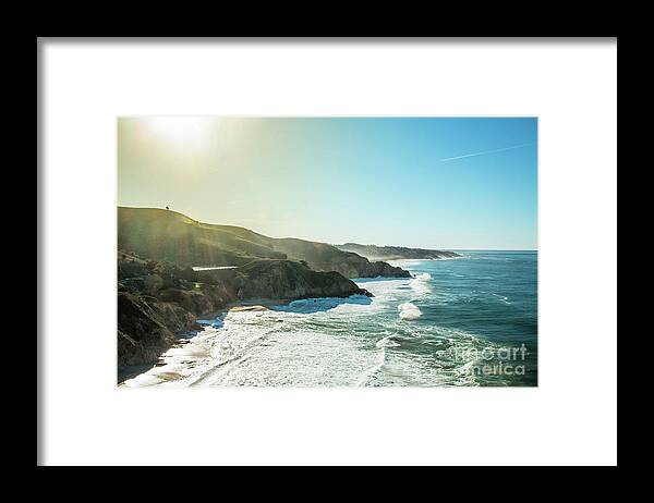Cliff Framed Print featuring the photograph Westcoast highway number 1 sunny coast by Amanda Mohler