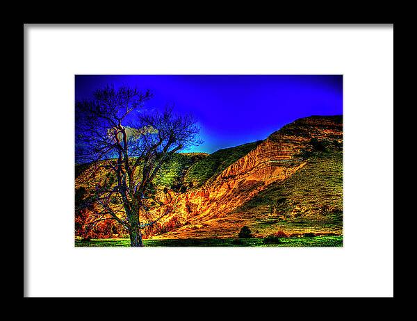 Nebraska Framed Print featuring the photograph Western Nebraska Near Chimney Rock by Roger Passman