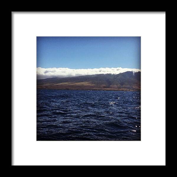 Maui Framed Print featuring the photograph Whale Watching March 20th #maui by Darice Machel McGuire