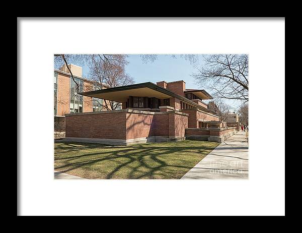 American Framed Print featuring the photograph What a house by Patricia Hofmeester