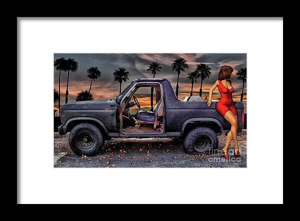 Ford Framed Print featuring the digital art What Dreams Are Made Of by Bob Winberry