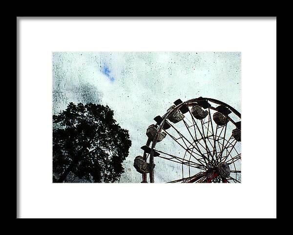  Framed Print featuring the photograph Wheel In The Sky by Off The Beaten Path Photography - Andrew Alexander