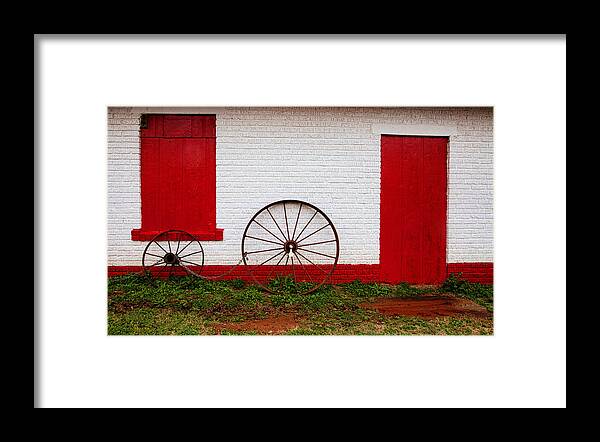 Wheels Framed Print featuring the photograph Wheels Ready by Toni Hopper