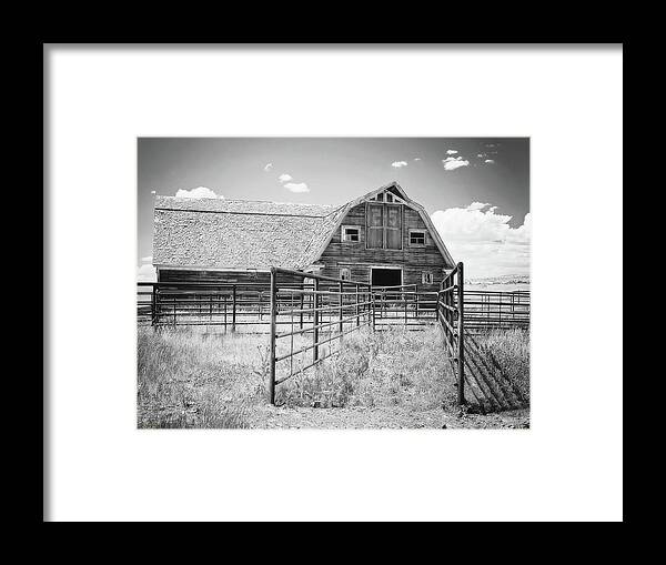 Black Framed Print featuring the photograph When 55 Was 55 by Amanda Smith