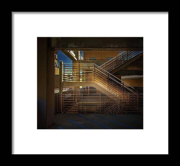 Stairs Framed Print featuring the photograph Where To Now by Mark Ross