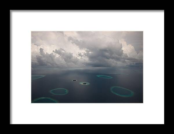 Maldives Framed Print featuring the photograph Whimsical Journey. Maldives by Jenny Rainbow