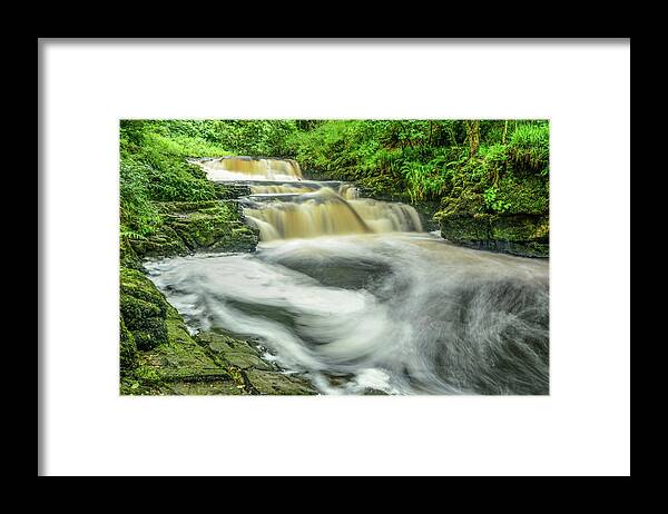 Water Framed Print featuring the photograph Whirls 'n Swirls by Joe Ormonde