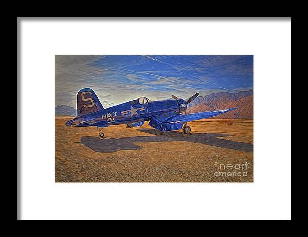 Fine Art Photography Framed Print featuring the photograph Whistling Death ... by Chuck Caramella