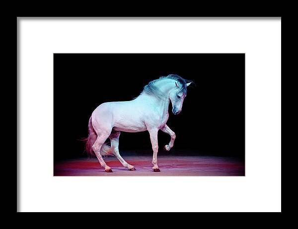 Russian Artists New Wave Framed Print featuring the photograph White Dancer by Ekaterina Druz