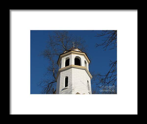 Architectual Framed Print featuring the photograph White by Iglika Milcheva-Godfrey