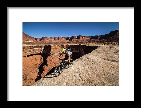 Utah Framed Print featuring the photograph White Rim by Whit Richardson