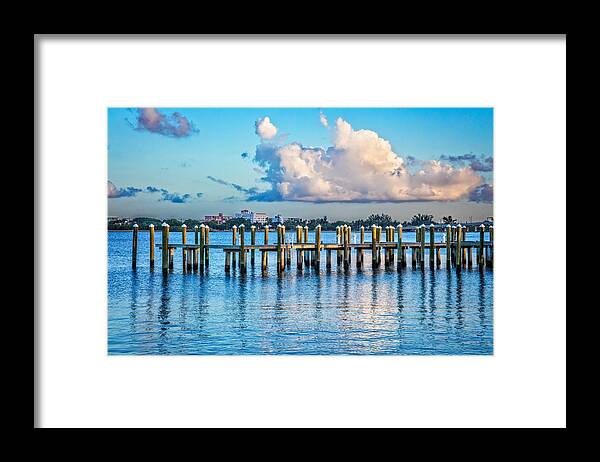 Boats Framed Print featuring the photograph Whitecaps by Debra and Dave Vanderlaan