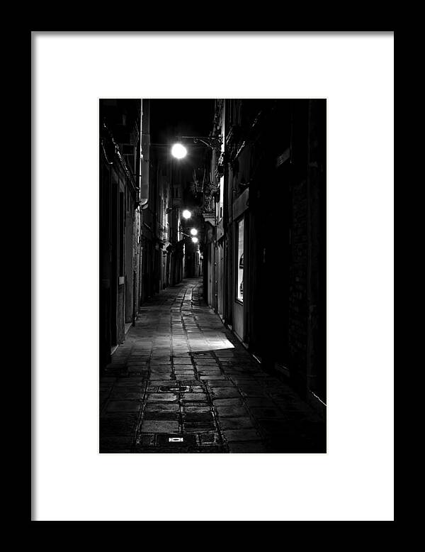 Venice Framed Print featuring the photograph Who goes there by Marion Galt