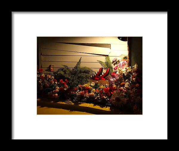 Wicked Witch Framed Print featuring the photograph Wicked Witch of The East's feet by Keith Stokes