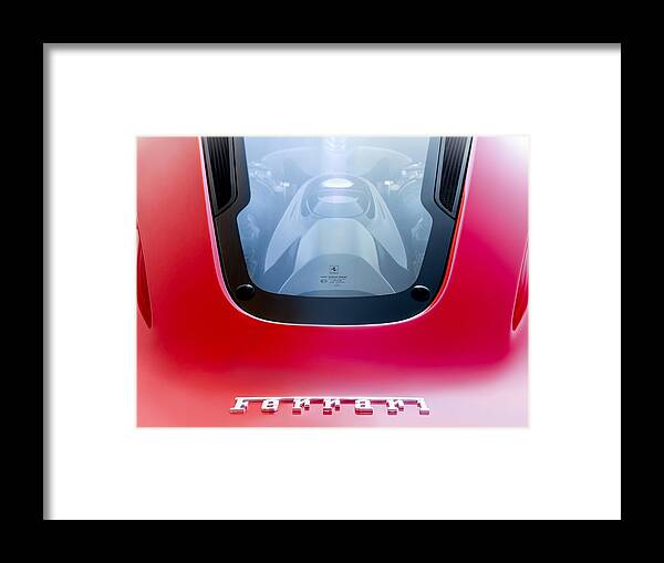 Ferrari Framed Print featuring the photograph Wild Horses Under Glass by Douglas Pittman